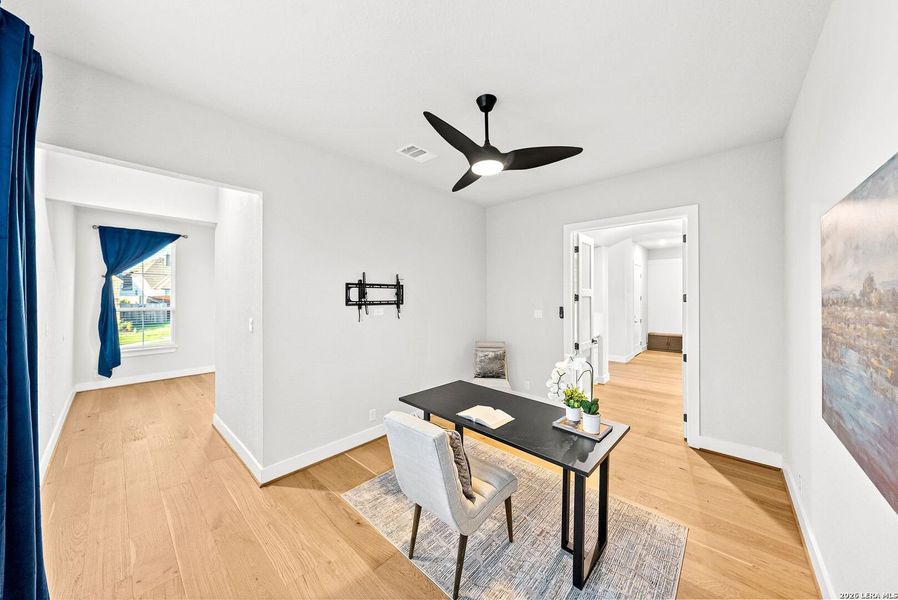 Furnished interior view inside a new home in Ventana, Bulverde (Image 11).
