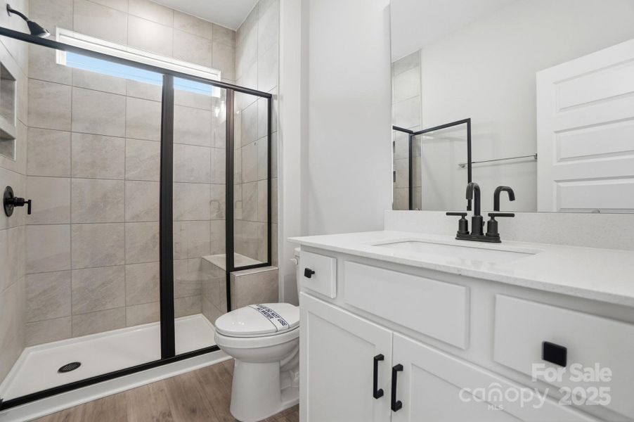 Furnished interior view inside a new home in Villas at Prestwick, Mooresville (Image 17).