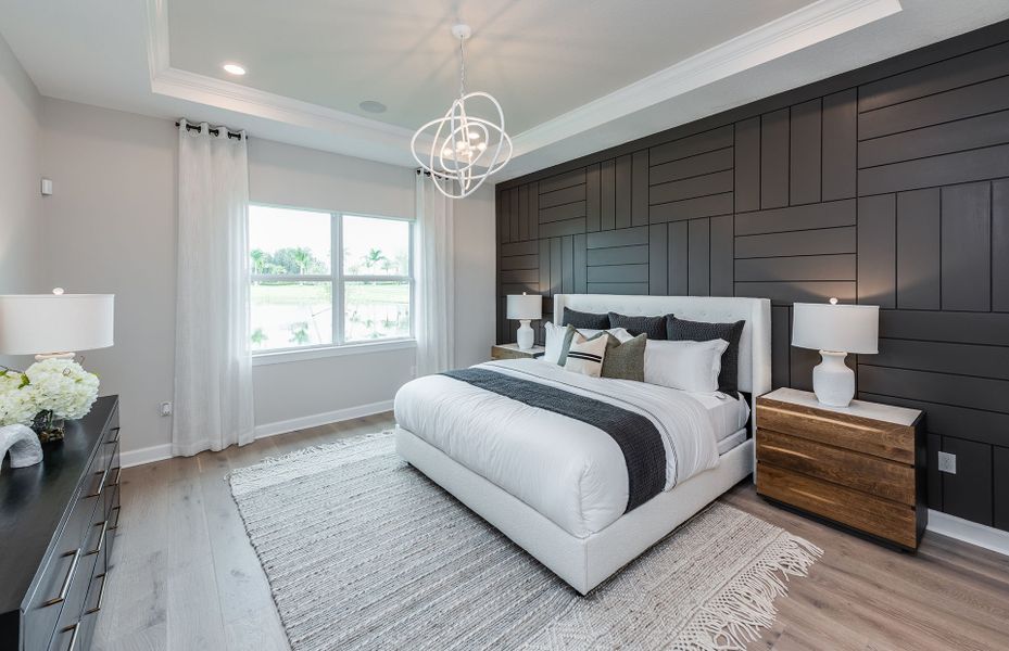 Representative furnished interior of a home built from the Mystique by Pulte Homes in Highpointe, Stuart (Image 7).