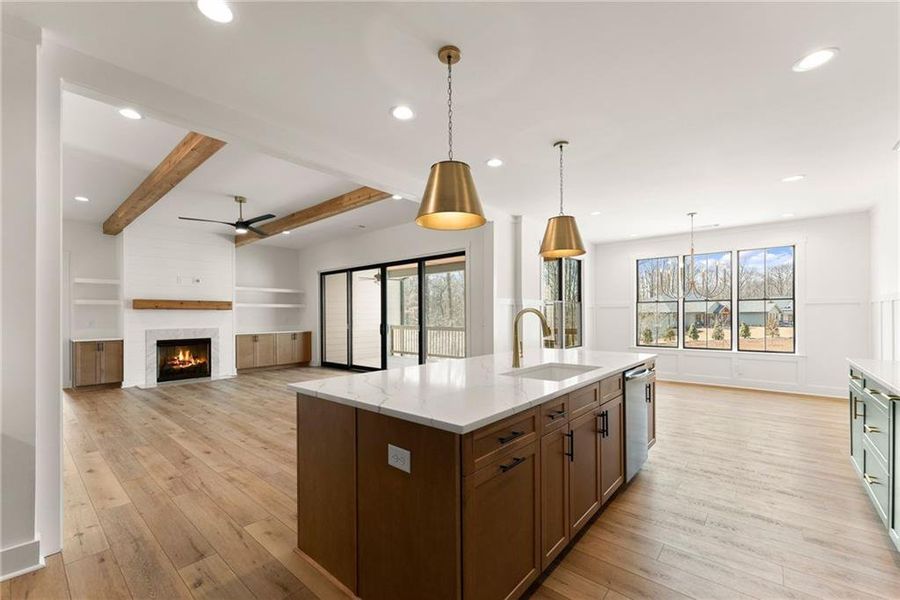 Furnished interior view inside a new home in , Gainesville (Image 11).