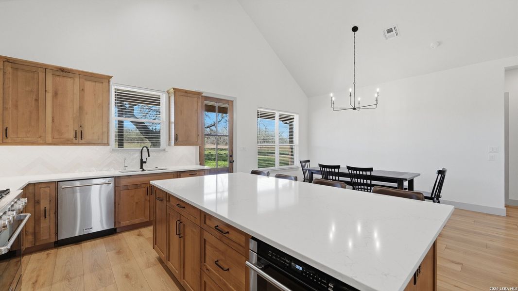 Furnished interior view inside a new home in , Seguin (Image 14).