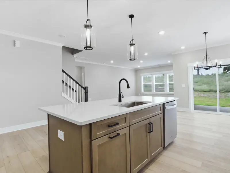 Furnished interior view inside a new home in Barrow Meadows, Zebulon (Image 5).