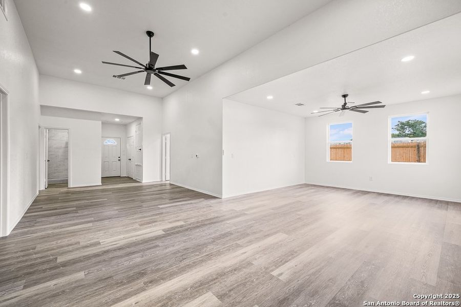 Spacious, unfurnished interior of a new home in , Von Ormy (Image 7). Spacious, unfurnished interior of a new home in , Von Ormy (Image 7).