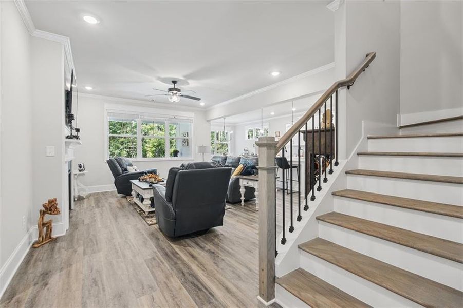 Furnished interior view inside a new home in , Douglasville (Image 44).