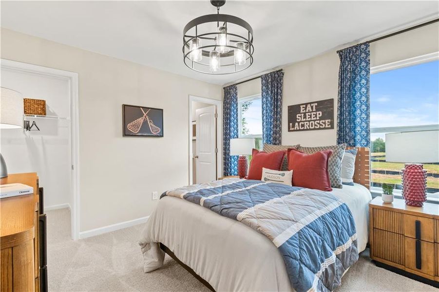 Furnished interior view inside a new home in Hamilton Lakes, Lawrenceville (Image 10).