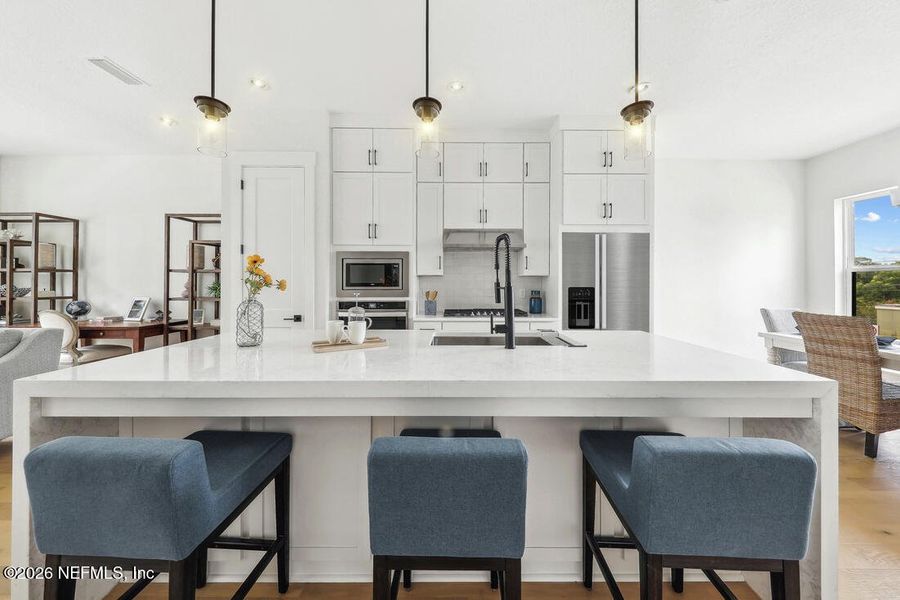 Furnished interior view inside a new home in , Jacksonville (Image 5).
