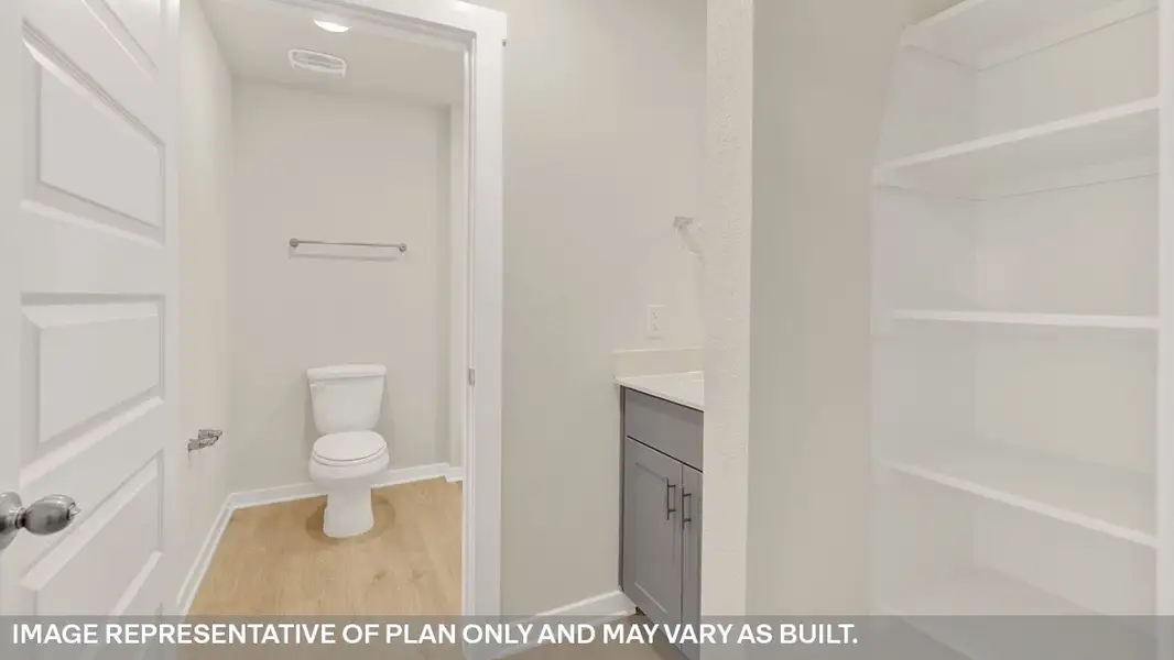 Furnished interior view inside a new home in Hartland Ranch, Lockhart (Image 4).