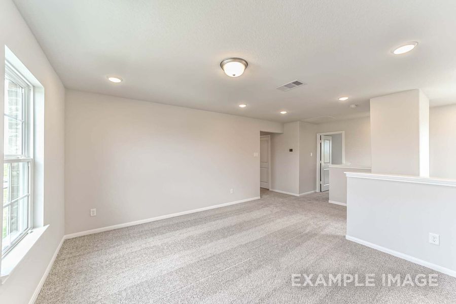 Representative unfurnished interior of a home built from the The Solara by Davidson Homes LLC in Sunterra, Katy (Image 18). Representative unfurnished interior of a home built from the The Solara by Davidson Homes LLC in Sunterra, Katy (Image 18).
