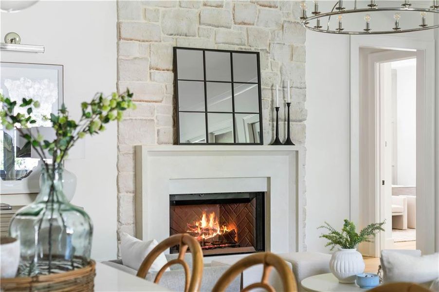 Furnished interior view inside a new home in , Marietta (Image 11).