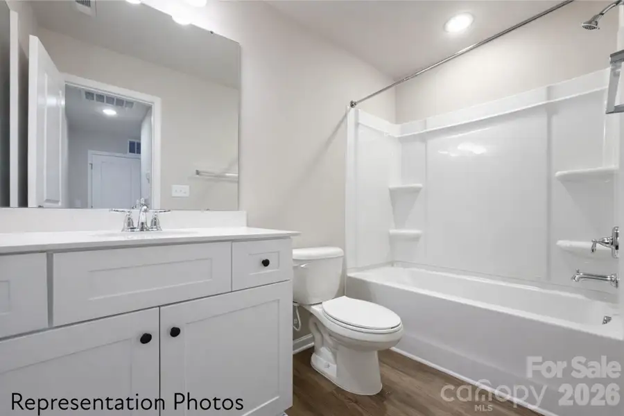 Furnished interior view inside a new home in , Charlotte (Image 6).