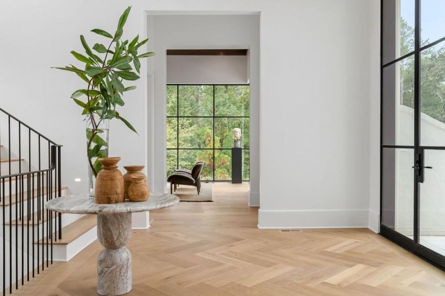 Furnished interior view inside a new home in , Atlanta (Image 5).