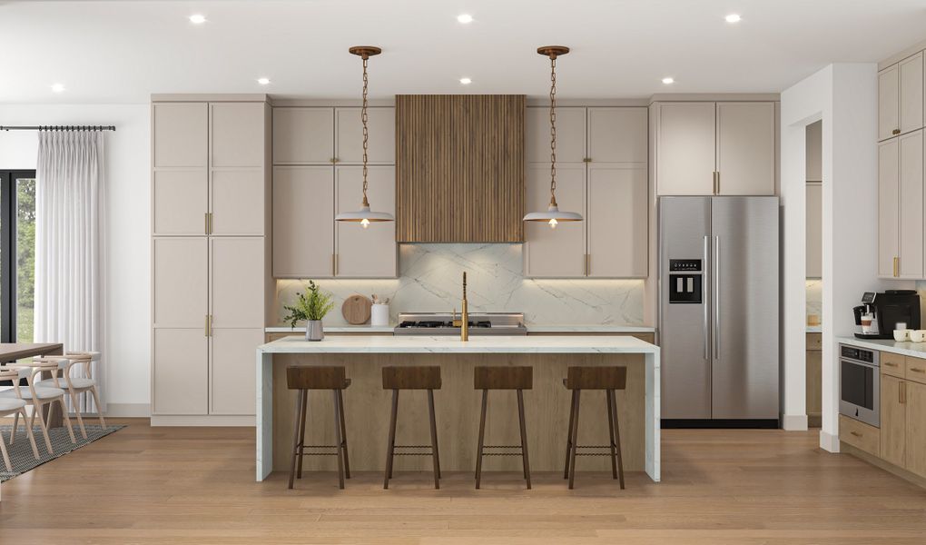 Furnished interior view inside a new home in , Dallas (Image 3). Furnished interior view inside a new home in , Dallas (Image 3).