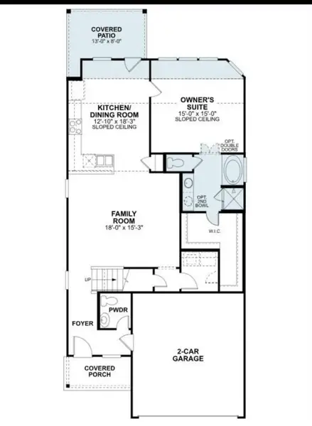 2D floor plan layout of this home in , Cypress, TX (Image 4). 2D floor plan layout of this home in , Cypress, TX (Image 4).