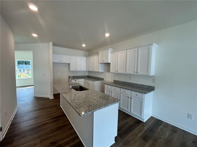 Furnished interior view inside a new home in Old Salem Crossing, Conyers (Image 6).