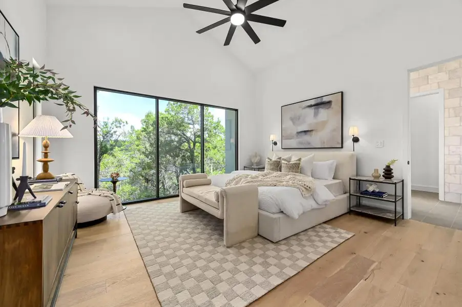 Furnished interior view inside a new home in , Jonestown (Image 11). Furnished interior view inside a new home in , Jonestown (Image 11).