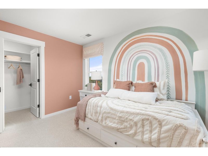 Furnished interior view inside a new home in Barefoot Lakes, Firestone (Image 15).