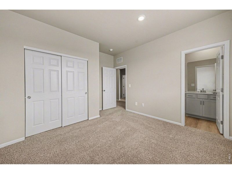 Spacious, unfurnished interior of a new home in Poudre Heights: The Alpine Collection, Windsor (Image 32).