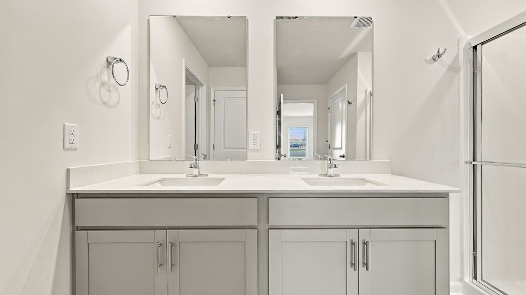 Furnished interior view inside a new home in Bynum Farms, Farmville (Image 10).