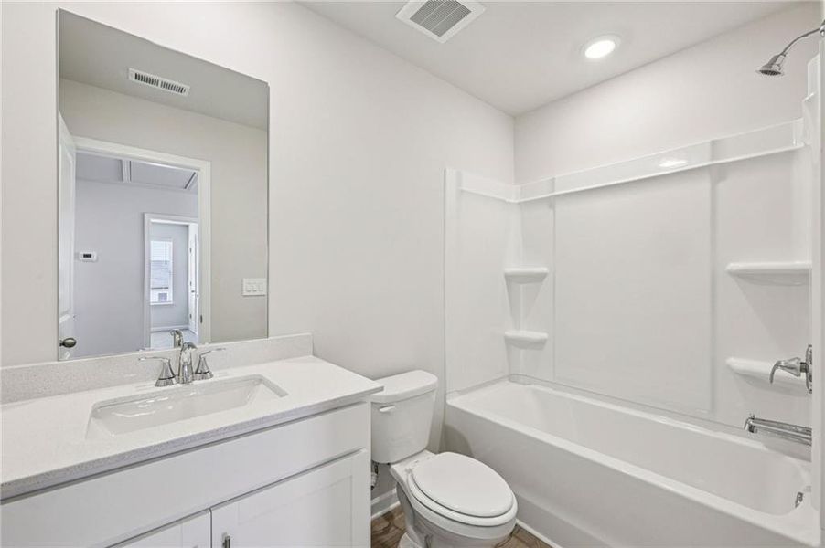 Furnished interior view inside a new home in Hawthorne Station, College Park (Image 8).