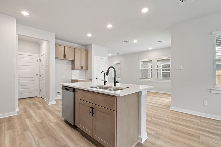 Furnished interior view inside a new home in Union Collection at Park Central, Georgetown (Image 12).