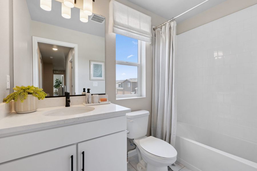 Representative furnished interior of a home built from the Biscayne by Landsea Homes in Spring Valley, Longmont (Image 29). Representative furnished interior of a home built from the Biscayne by Landsea Homes in Spring Valley, Longmont (Image 29).