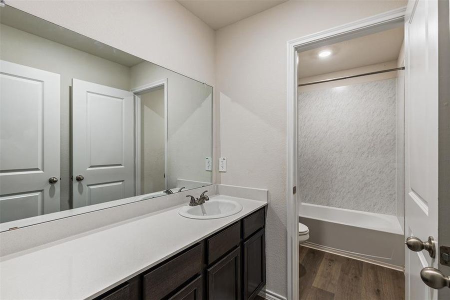 Furnished interior view inside a new home in , Providence Village (Image 26).