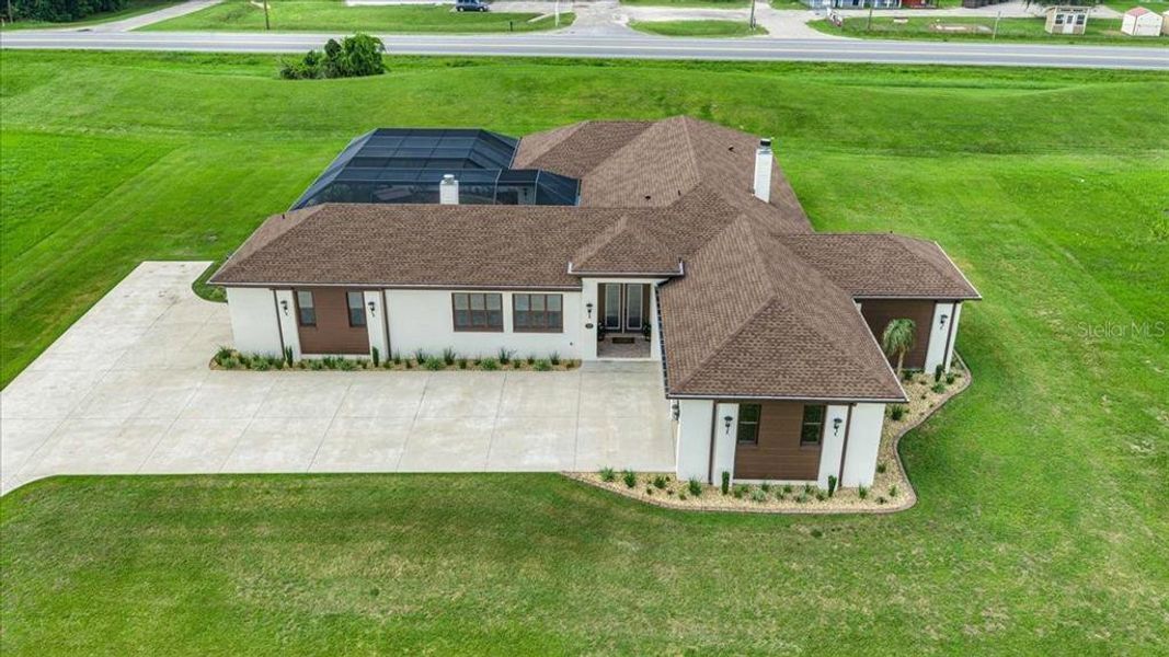 Front exterior of a new home in , Ocala, FL, highlighting curb appeal (Image 28).