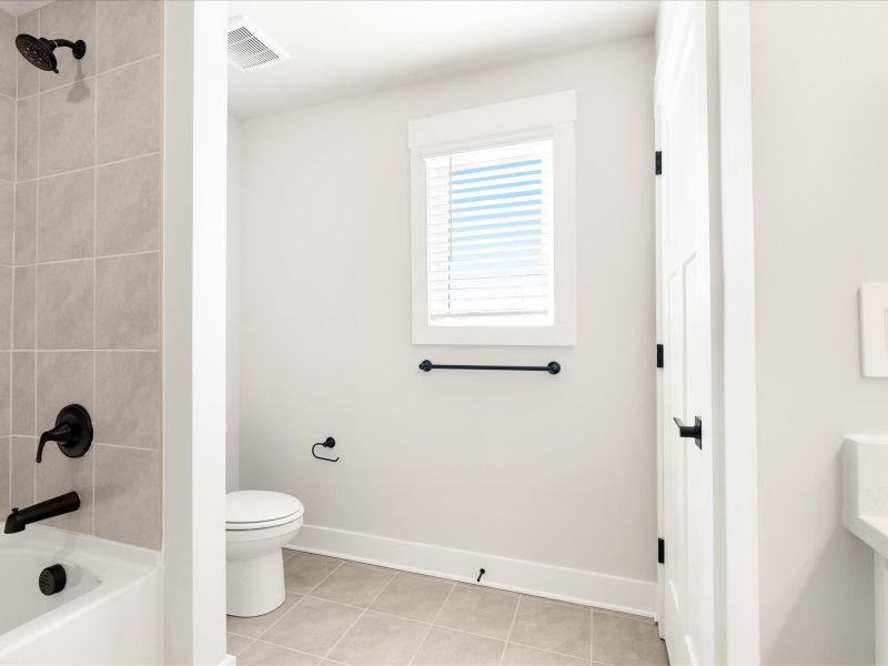 Furnished interior view inside a new home in Cedar Shoals - Signature Collection, Piedmont (Image 7).