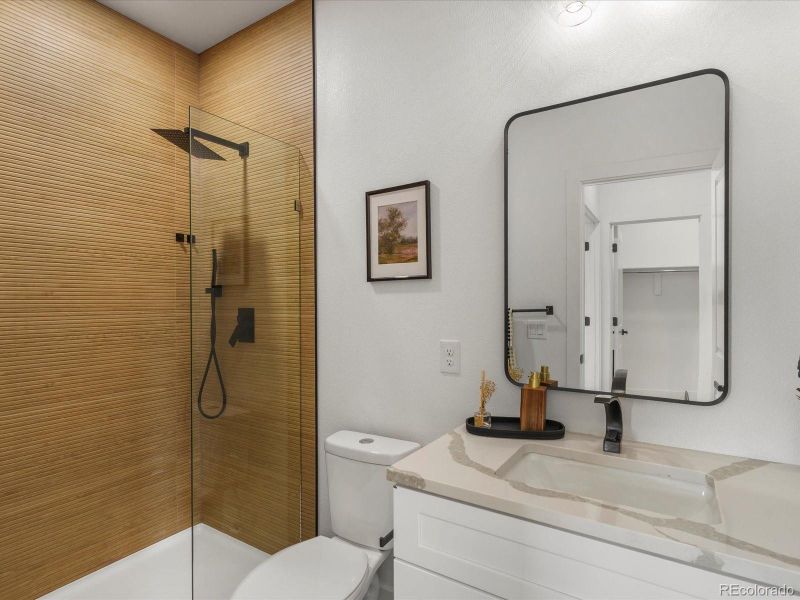 Furnished interior view inside a new home in , Denver (Image 8).