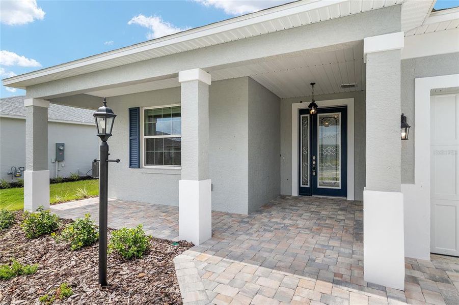 Front exterior of a new home in , Ocala, FL, highlighting curb appeal (Image 2).