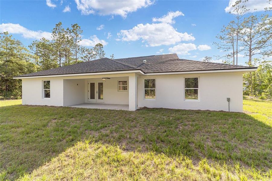 Exterior details and patio area of a home in , Ocala (Image 26).