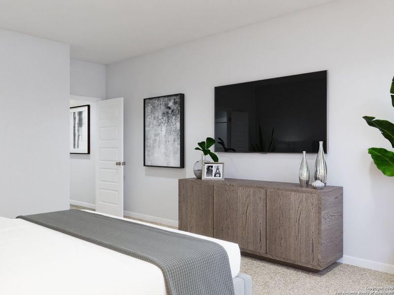 Furnished interior view inside a new home in Abbott Place, St. Hedwig (Image 10). Furnished interior view inside a new home in Abbott Place, St. Hedwig (Image 10).