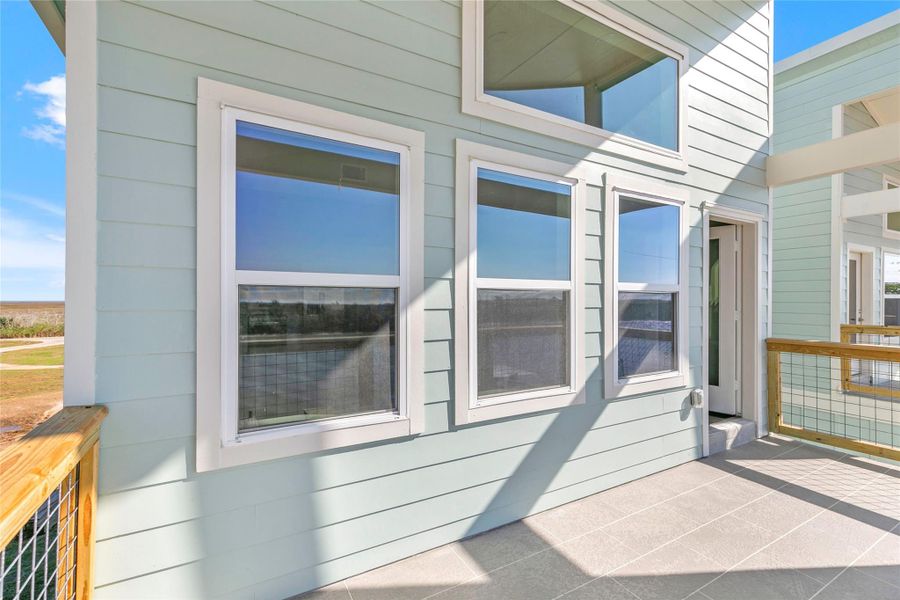 Exterior details and patio area of a home in , Matagorda (Image 15). Exterior details and patio area of a home in , Matagorda (Image 15).