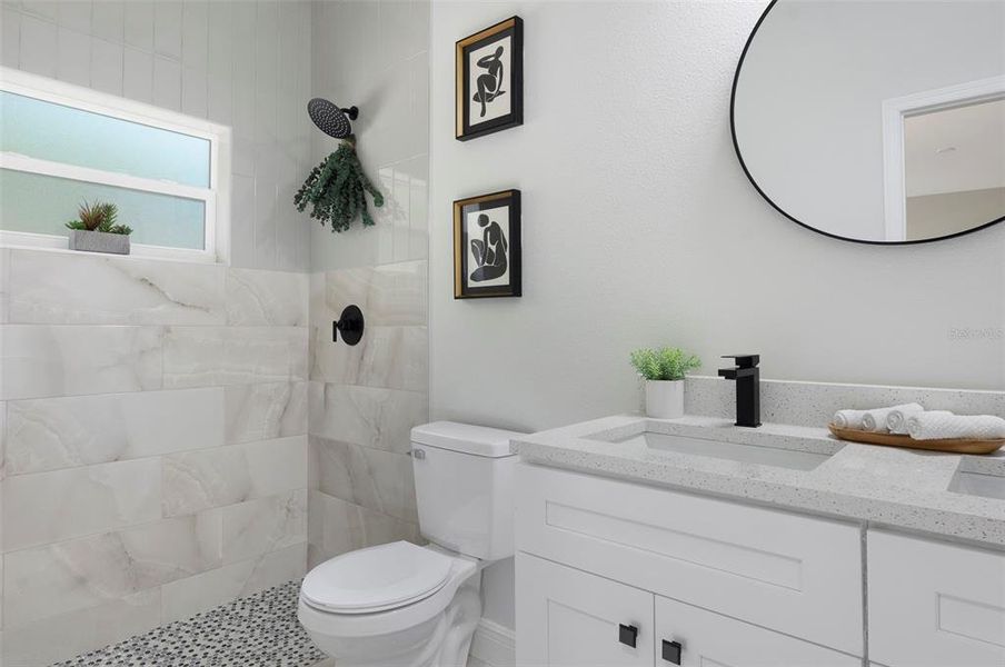 Furnished interior view inside a new home in , St. Petersburg (Image 10).