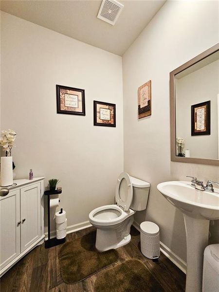 Furnished interior view inside a new home in , Braselton (Image 11).