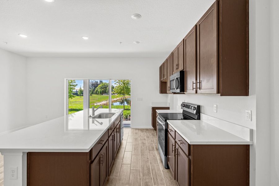 Furnished interior view inside a new home in Shenandoah Reserve, Orlando (Image 35).