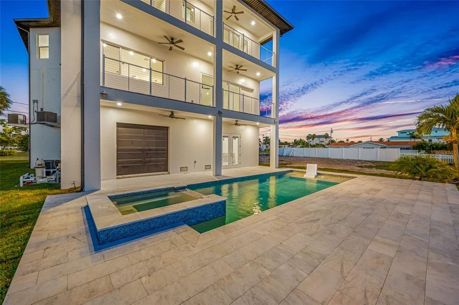 Exterior details and patio area of a home in , Treasure Island (Image 32).