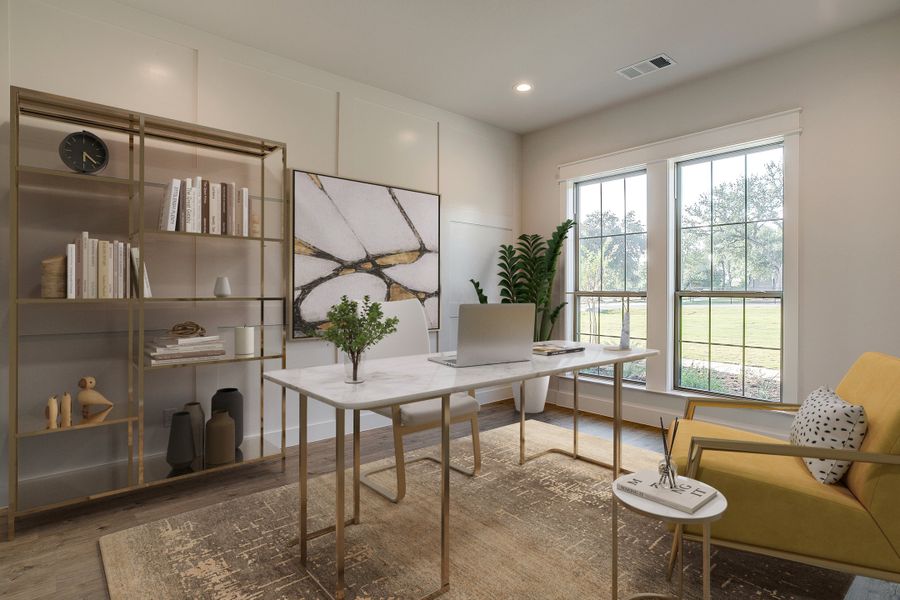 Representative furnished interior of a home built from the The Dallas by Kenmark Homes in Aledo Heights - Aledo ISD, Aledo (Image 4). Representative furnished interior of a home built from the The Dallas by Kenmark Homes in Aledo Heights - Aledo ISD, Aledo (Image 4).