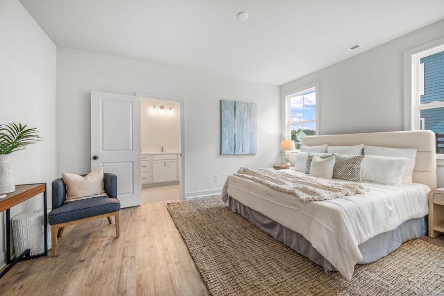 Furnished interior view inside a new home in , Summerville (Image 19).