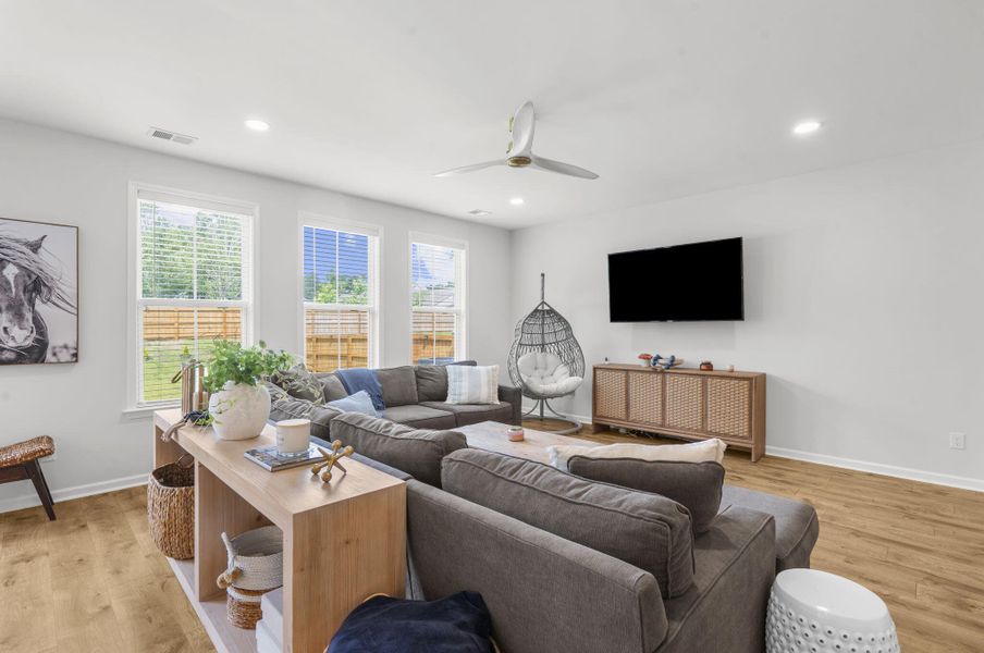 Furnished interior view inside a new home in High Point at Foxbank, Moncks Corner (Image 14).