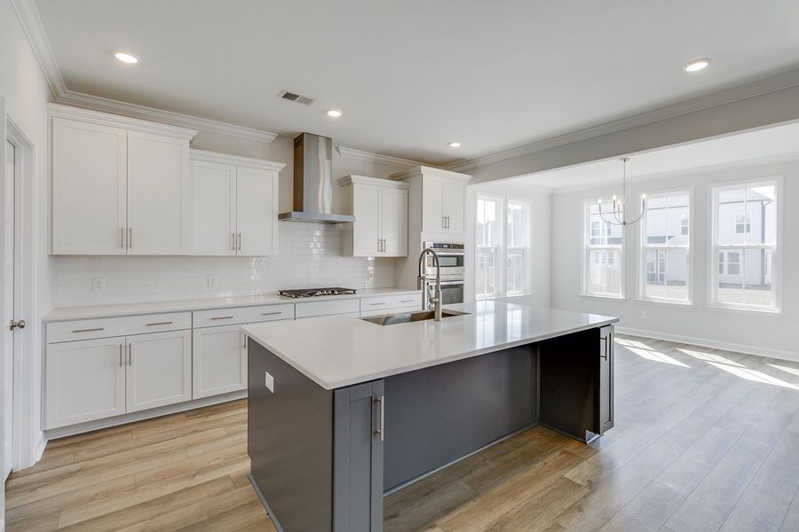 Furnished interior view inside a new home in Pebble Branch, Chapin (Image 9).
