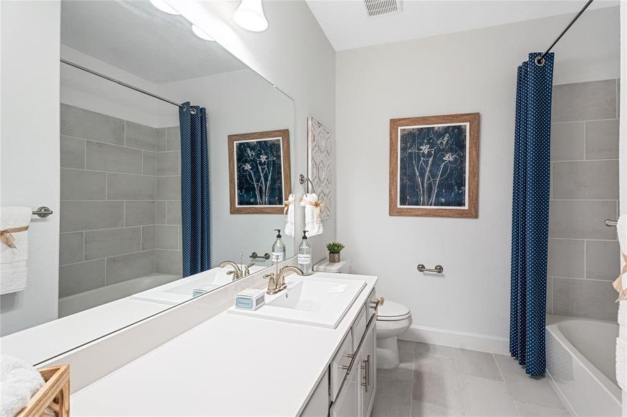 Beazer Homes Heath Golf and Yacht Club Madison Floorplan. This is not a photo of the actual home, but is a photo of the Madison floorplan.