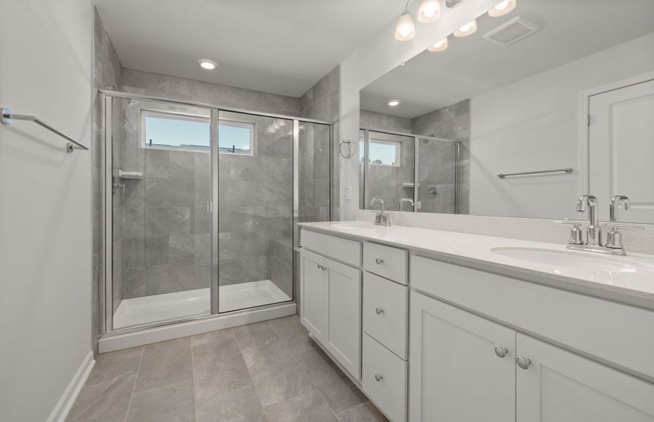 Representative furnished interior of a home built from the Broxton by Pulte Homes in Mailman Post, Knightdale (Image 9).