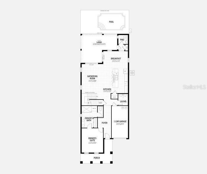 Laguna III Floorplan - First Floor