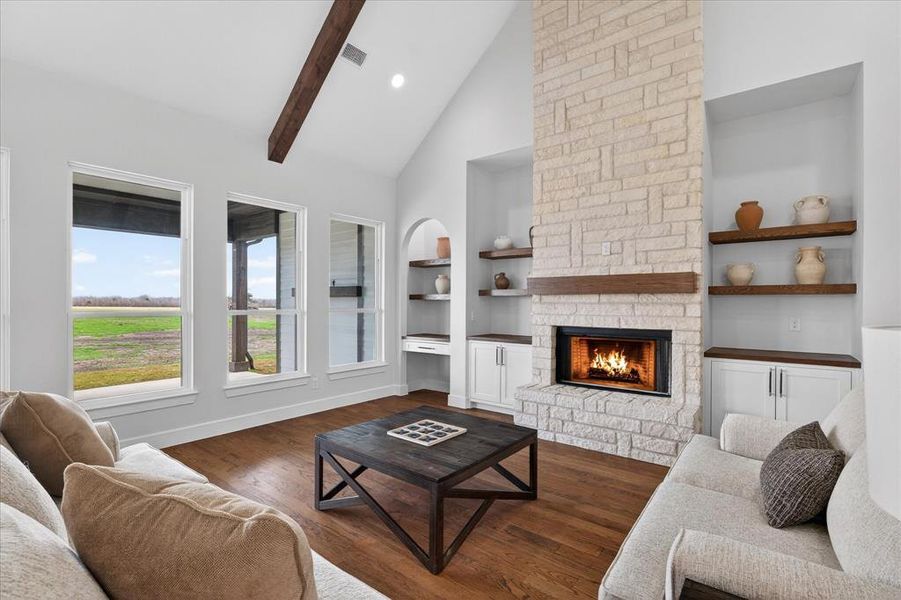 Furnished interior view inside a new home in , Celeste (Image 14).