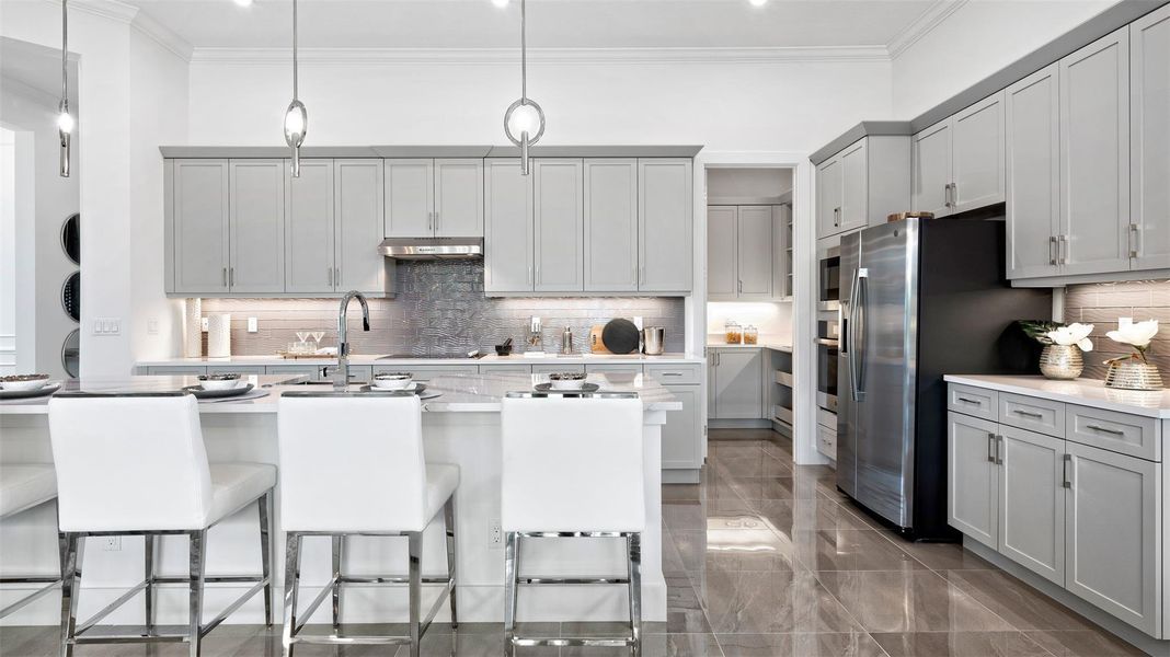 Furnished interior view inside a new home in , Stuart (Image 17). Furnished interior view inside a new home in , Stuart (Image 17).