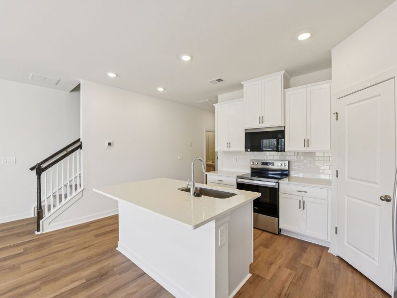 Furnished interior view inside a new home in Galloway Ridge, Charlotte (Image 4).