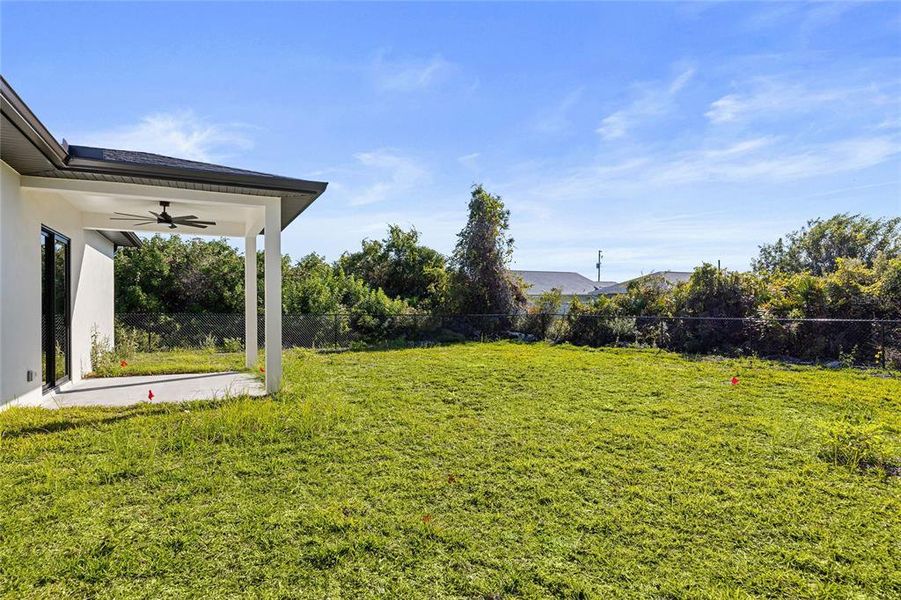 Exterior details and patio area of a home in , Rotonda West (Image 28).