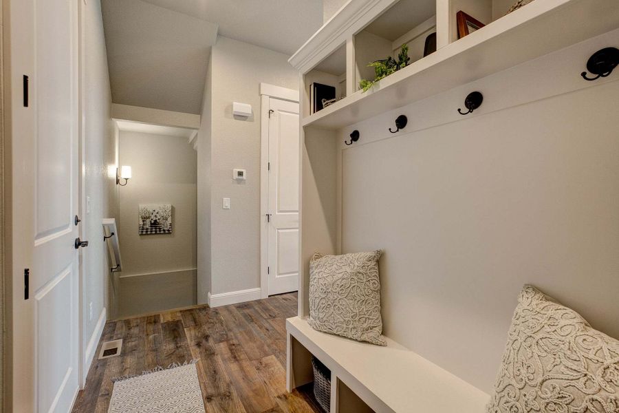 Mudroom - Not Actual Home - Finishes May Vary