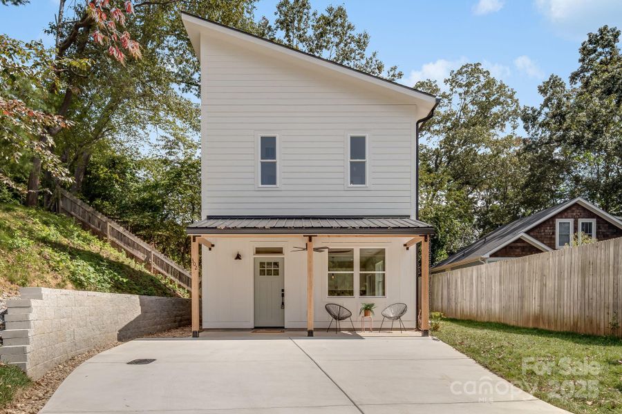 Front exterior of a new home in , Asheville, NC, highlighting curb appeal (Image 2).
